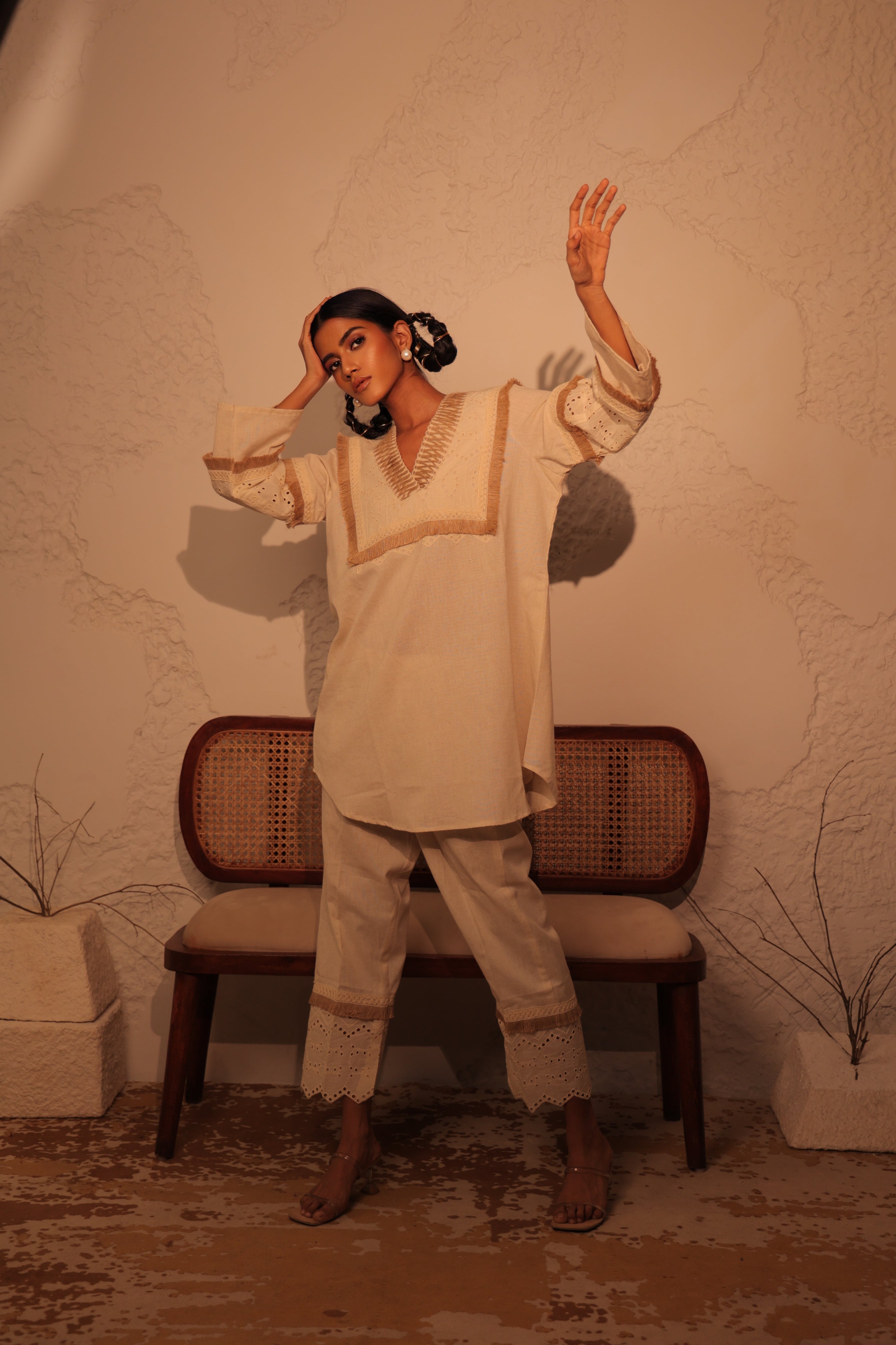 Braided Burlap Bohemian Ensemble