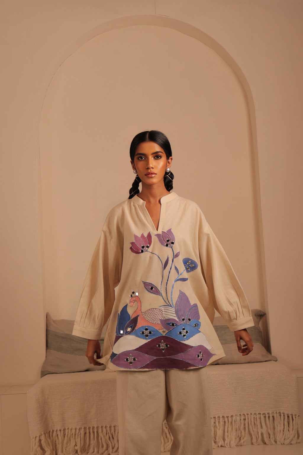 Artistic Hand-Painted Aquatic Life Ensemble
