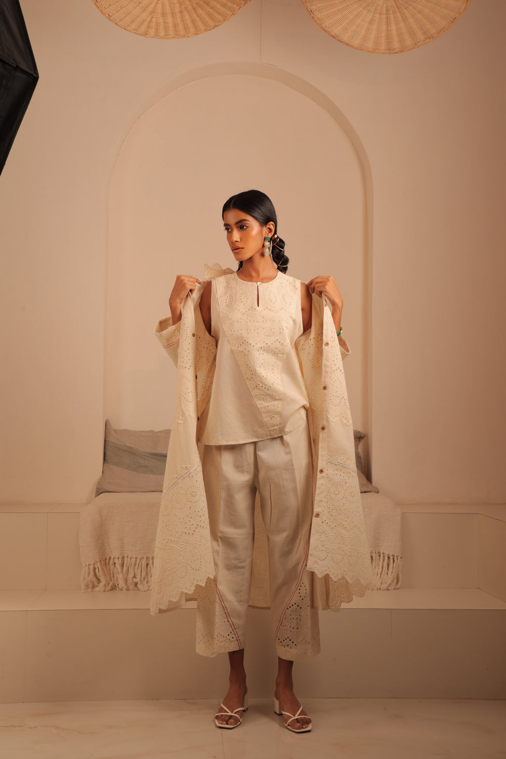 Three piece heritage embroidery set