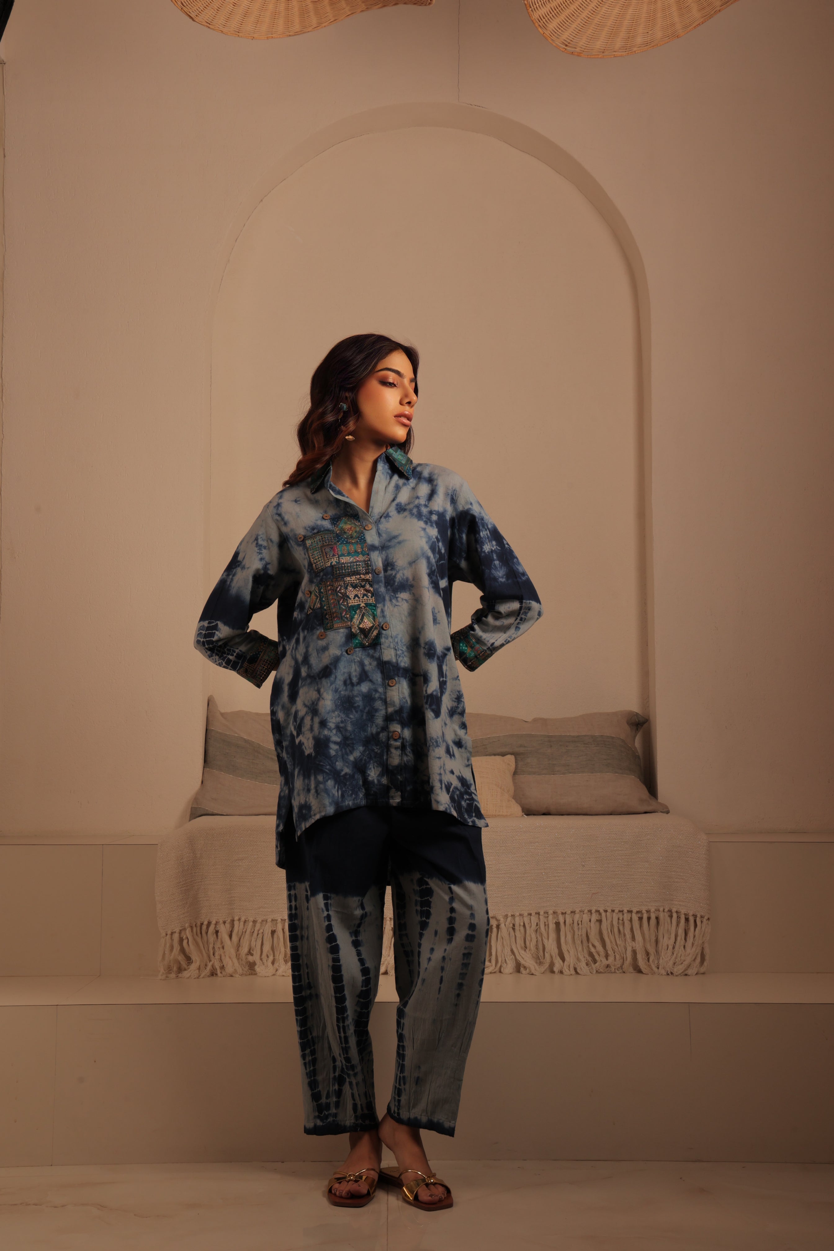 Indigo Modern boho Heritage set