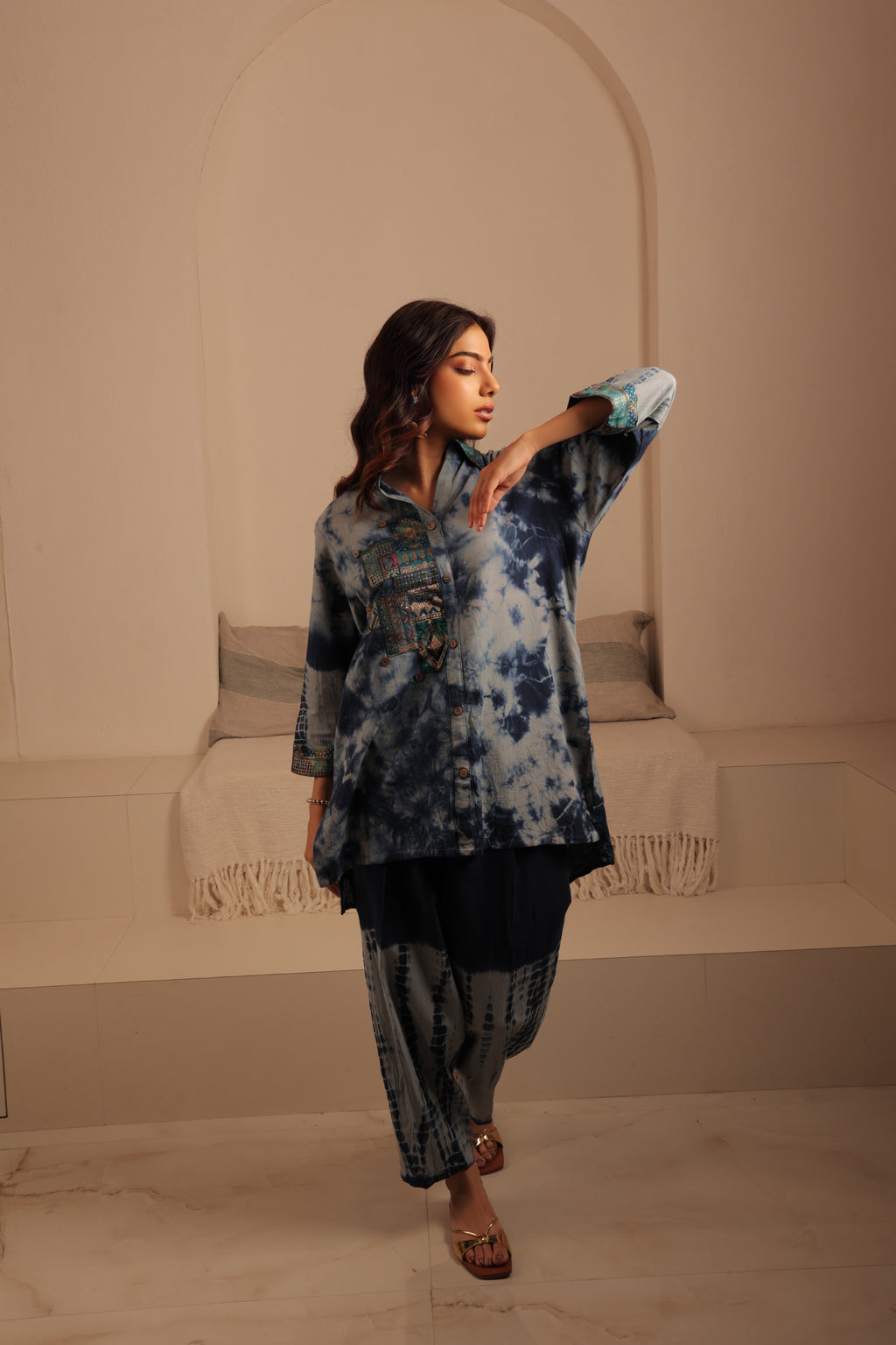 Indigo Modern boho Heritage set