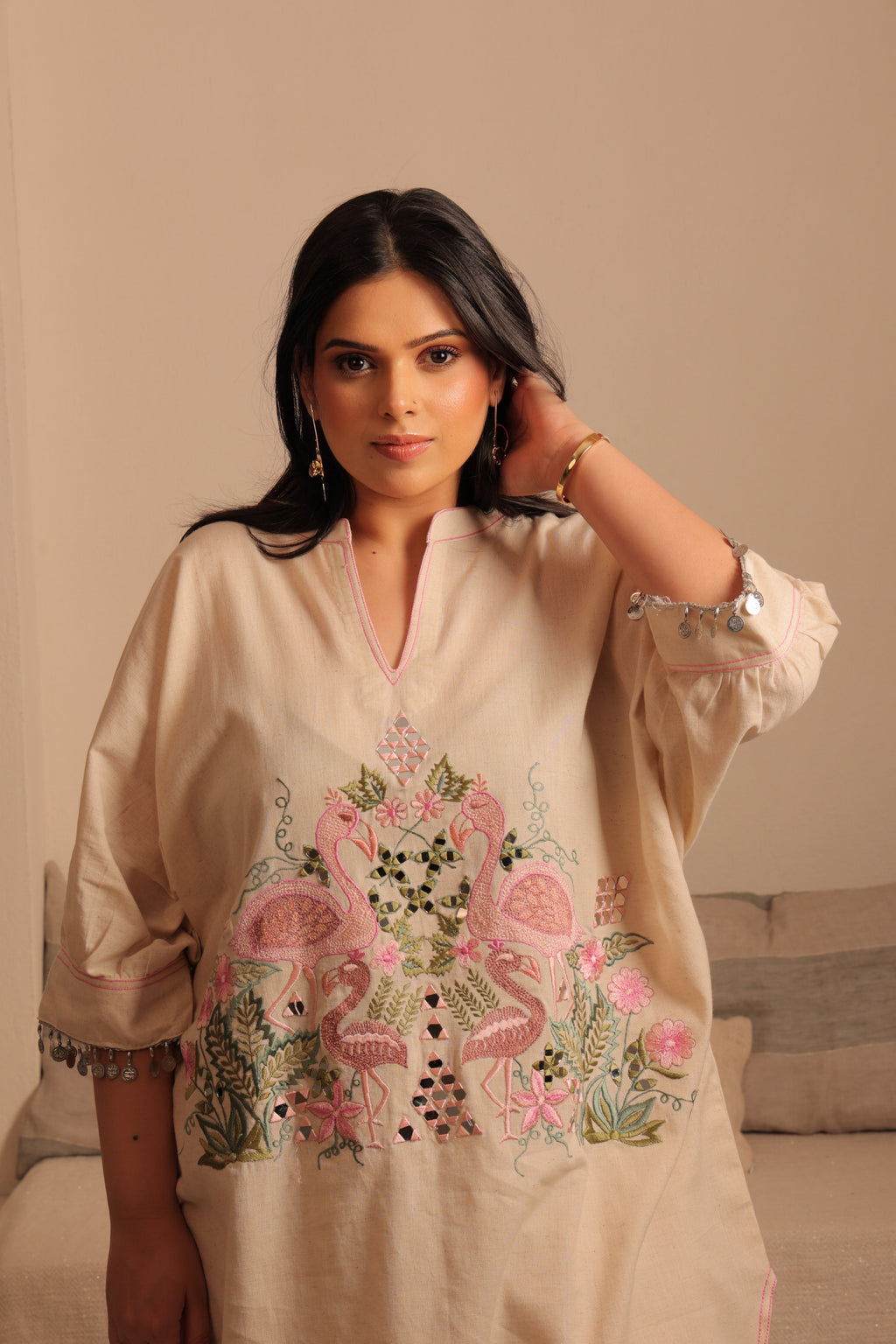 Flamingo blossom set